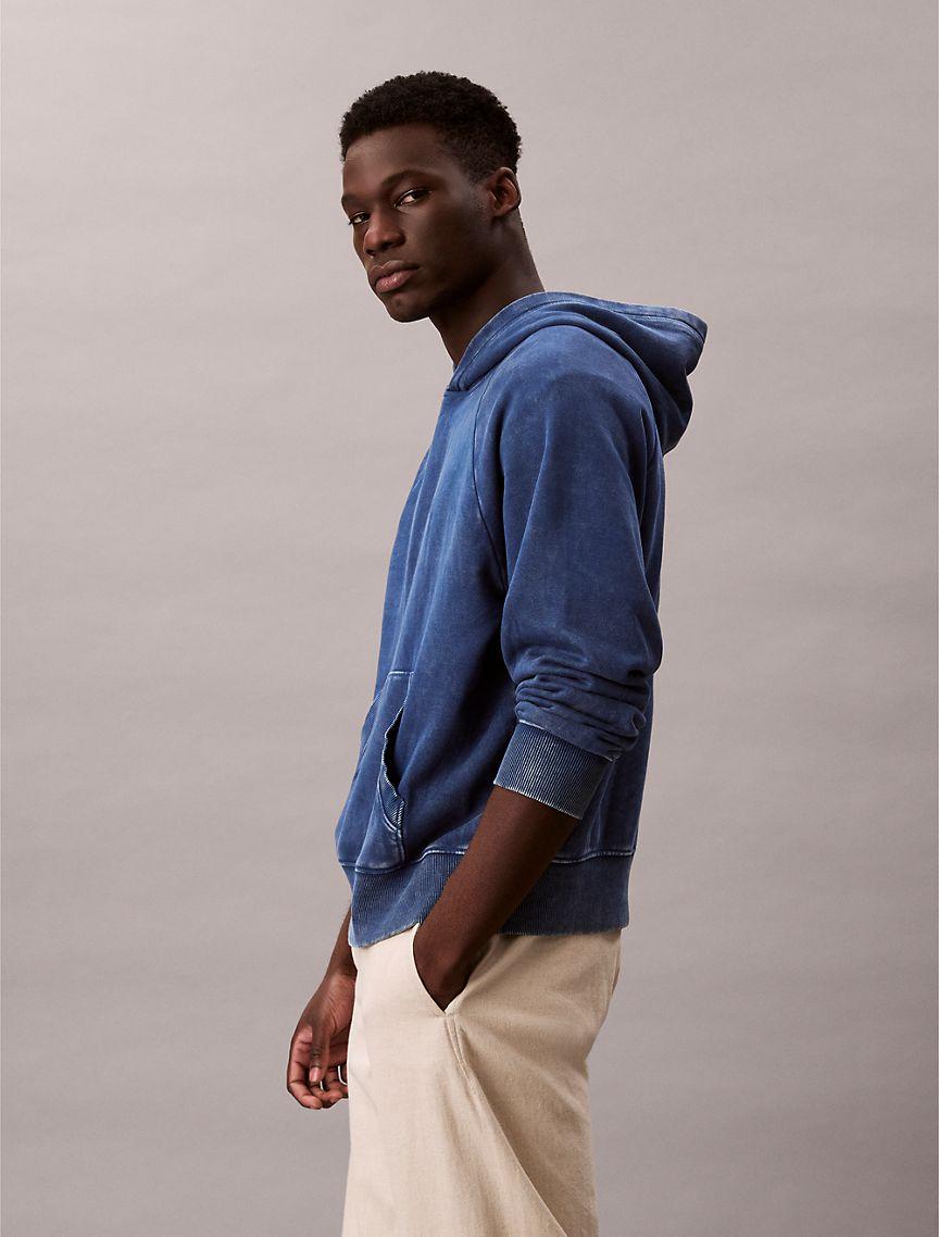 Washed Fleece Relaxed Hoodie Product Image