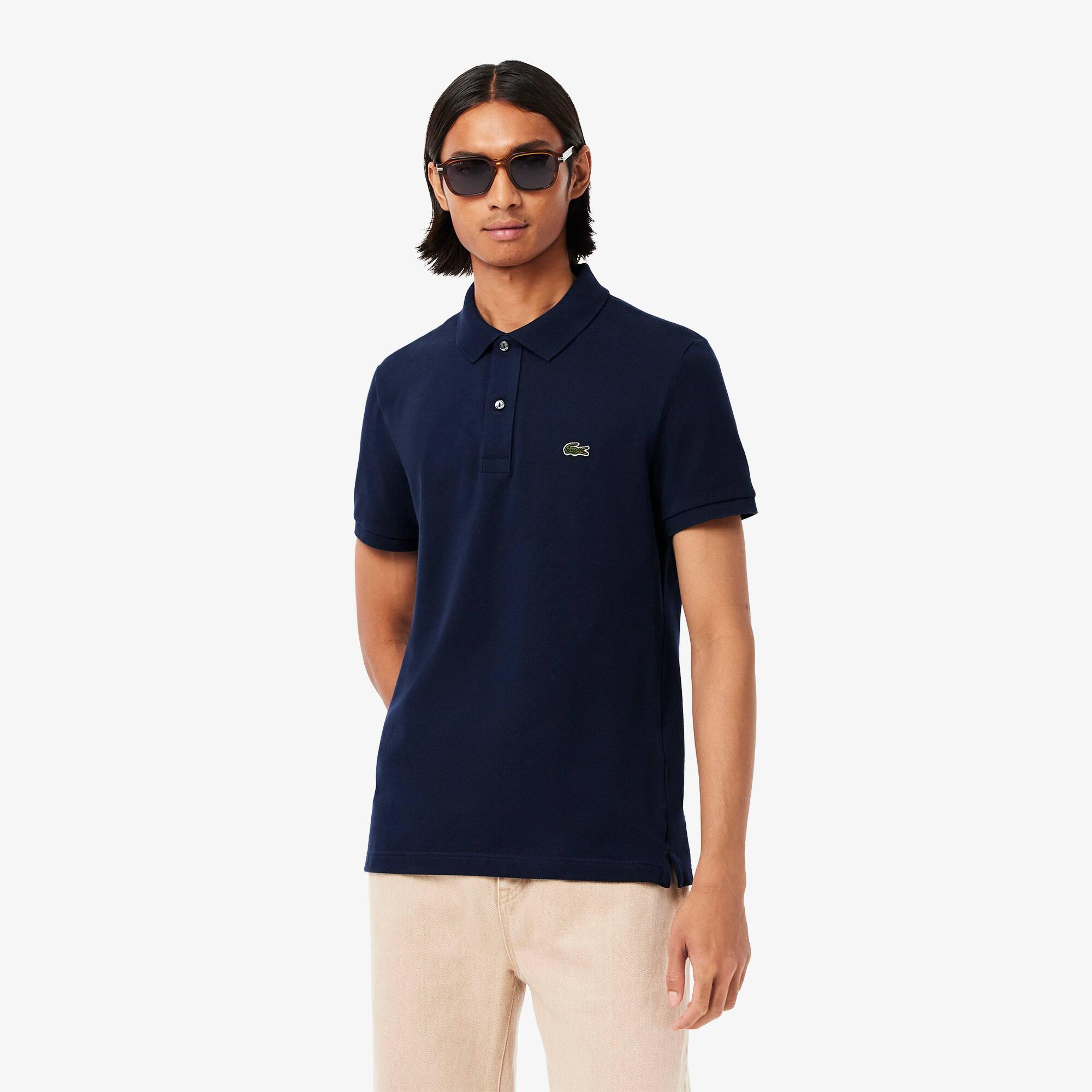 Slim Fit L.12.12 Piqué Polo Shirt Product Image