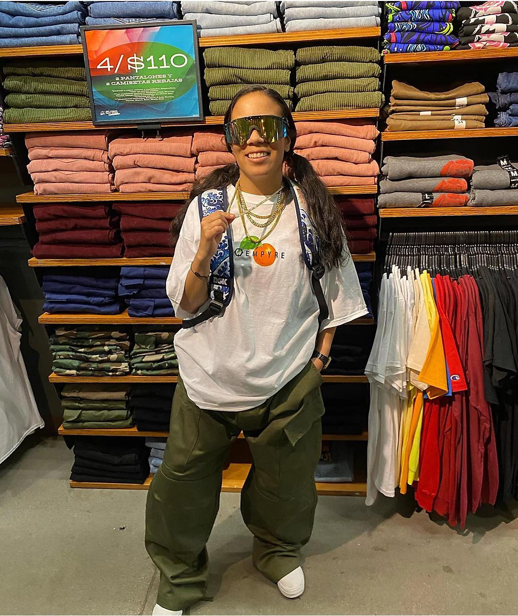 Empyre Loose Fit Olive Cargo Skate Pants Product Image