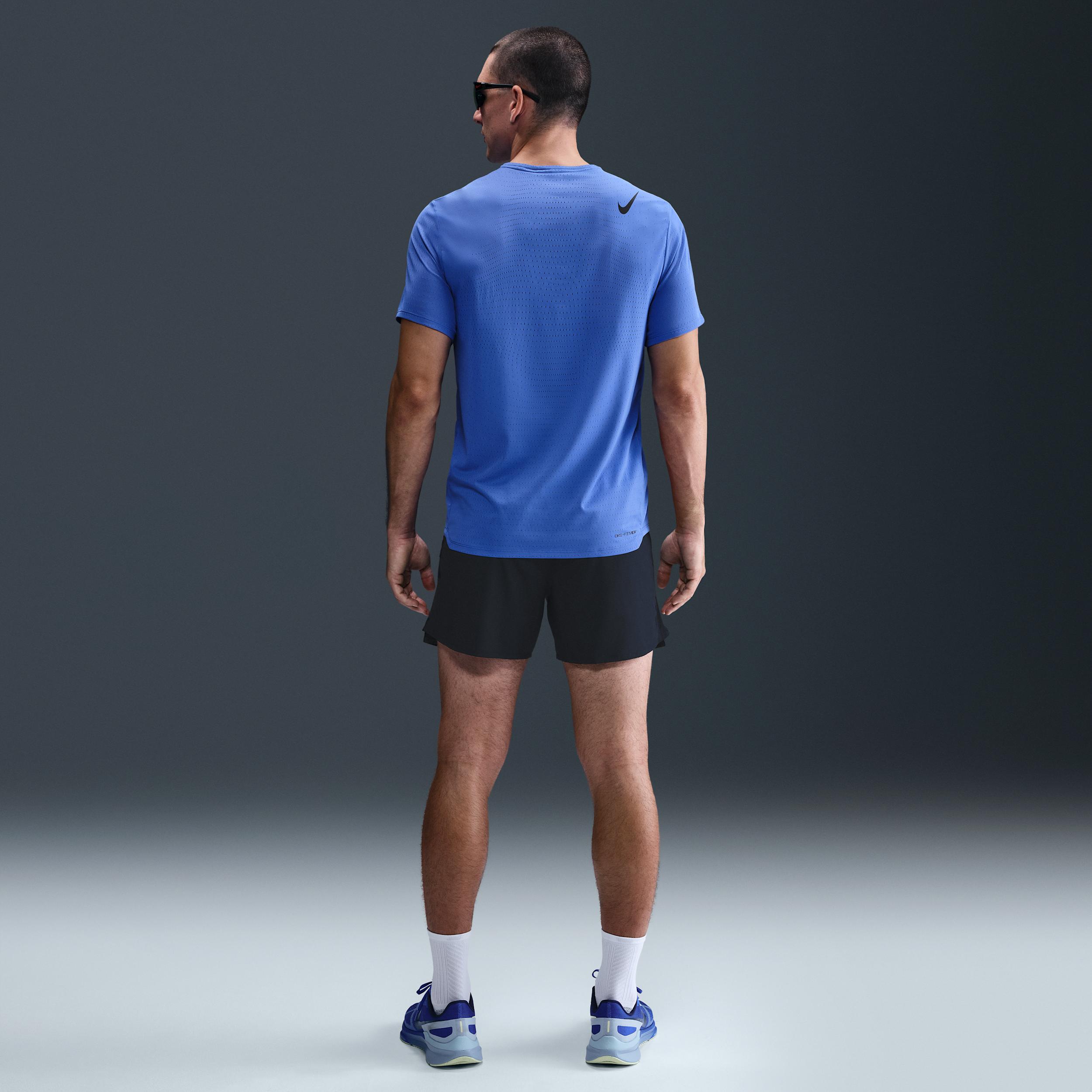 Nike Mens AeroSwift Dri-FIT ADV Short-Sleeve Running Top | HJ3377-411 Product Image
