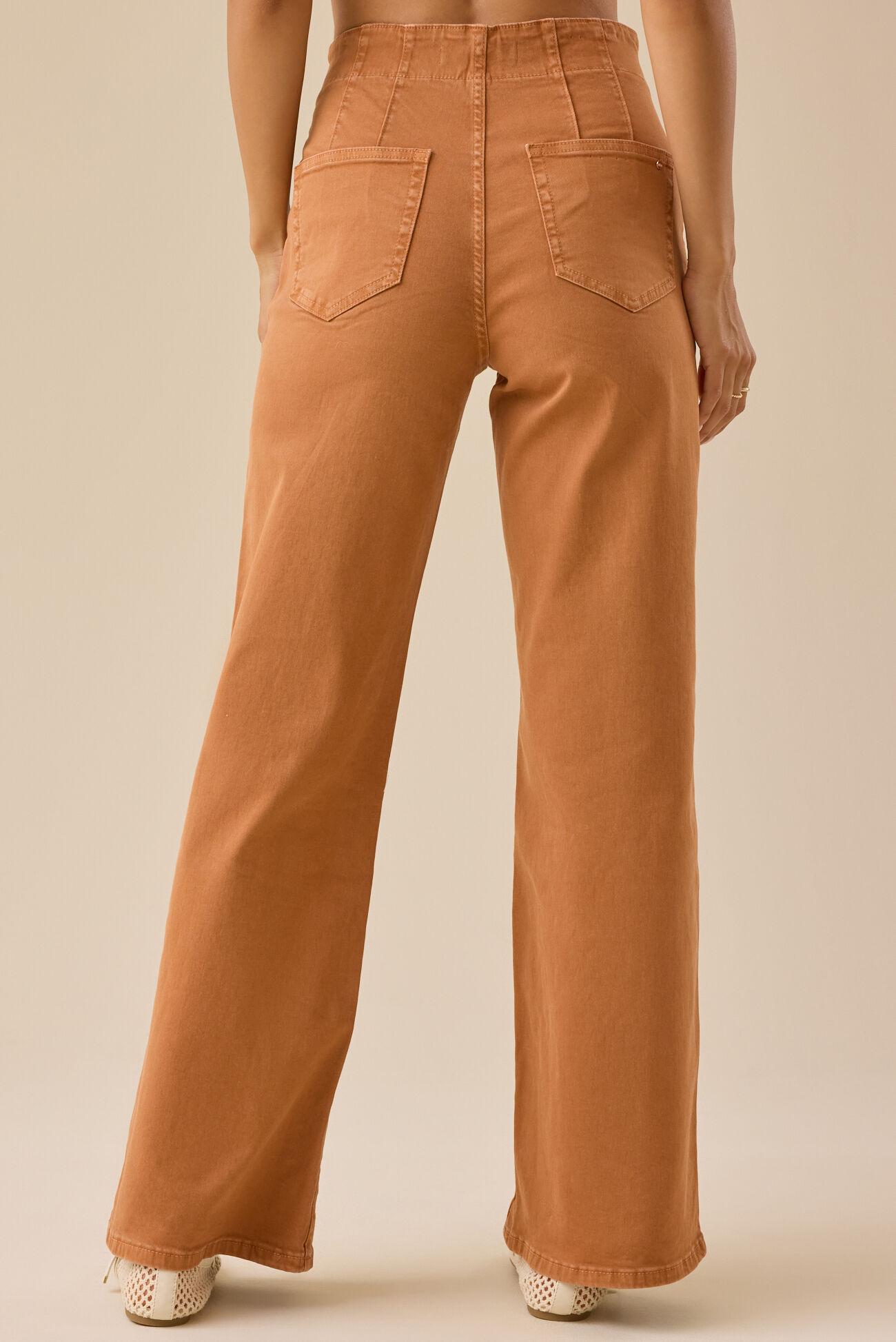 Gabi Double Button Pant Product Image