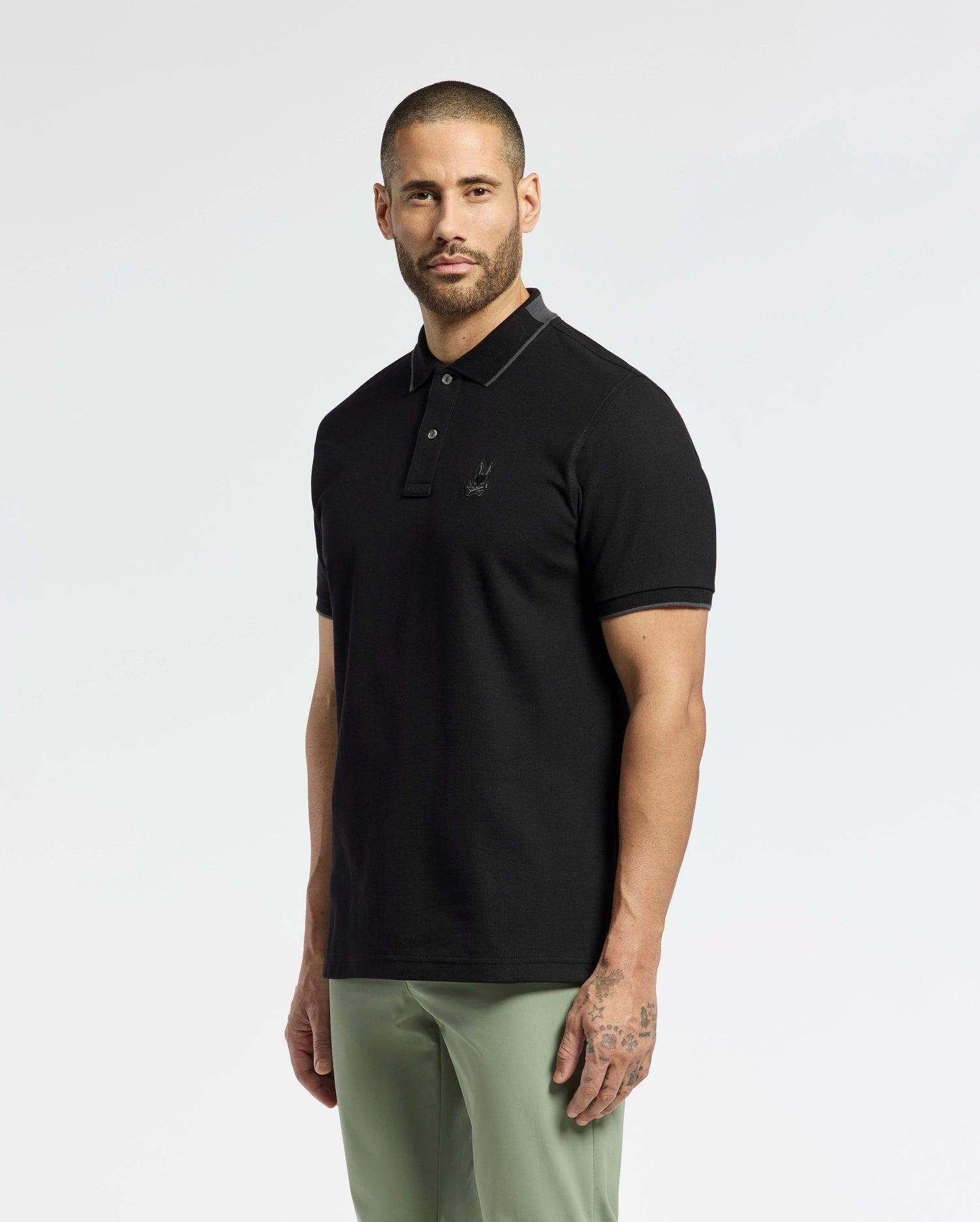 MENS CLASSIC PIQUE POLO SHIRT - B6K001ARPC Male Product Image