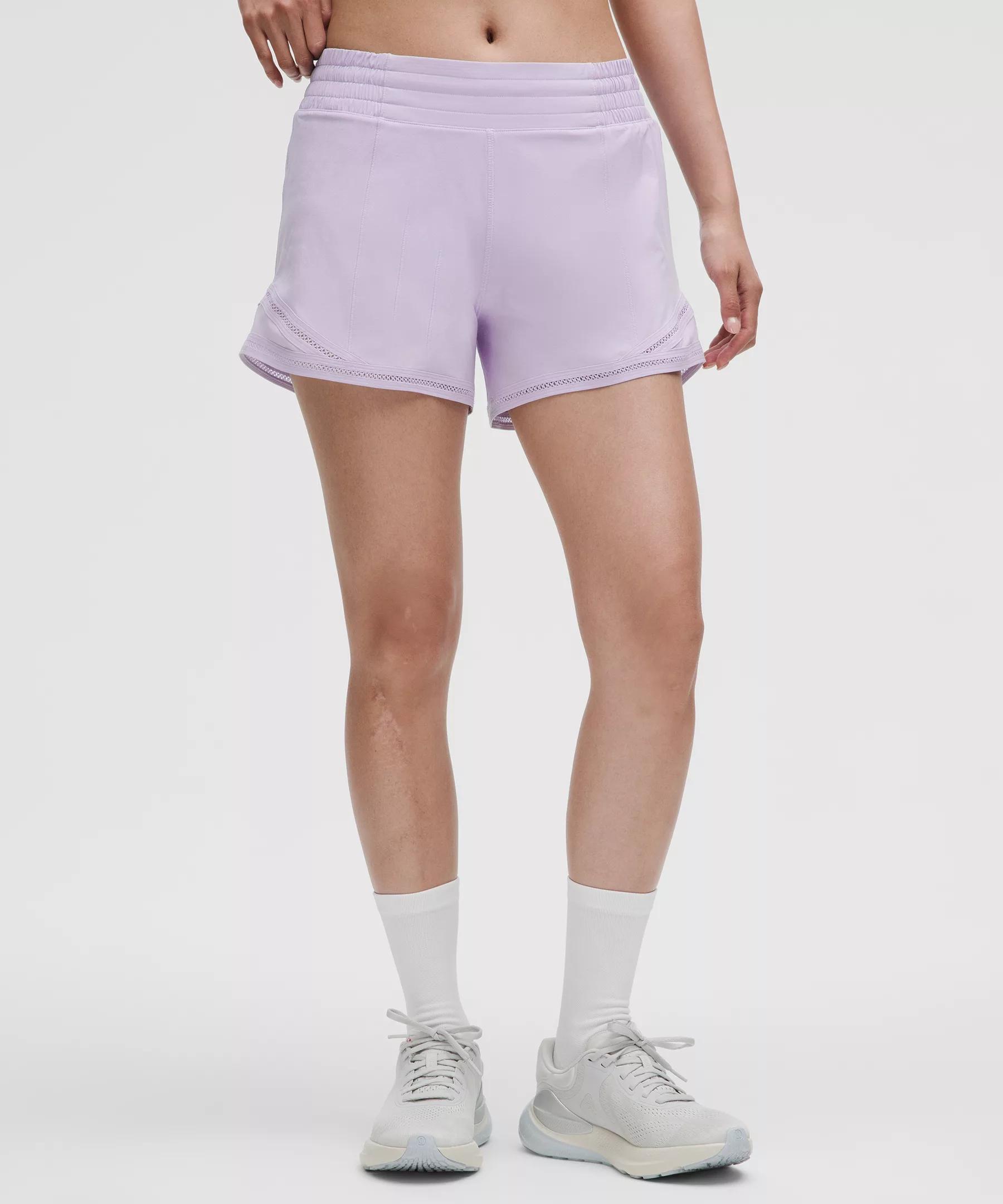 Hotty Hot High-Rise Lined Short 4" *Lace Trim Product Image