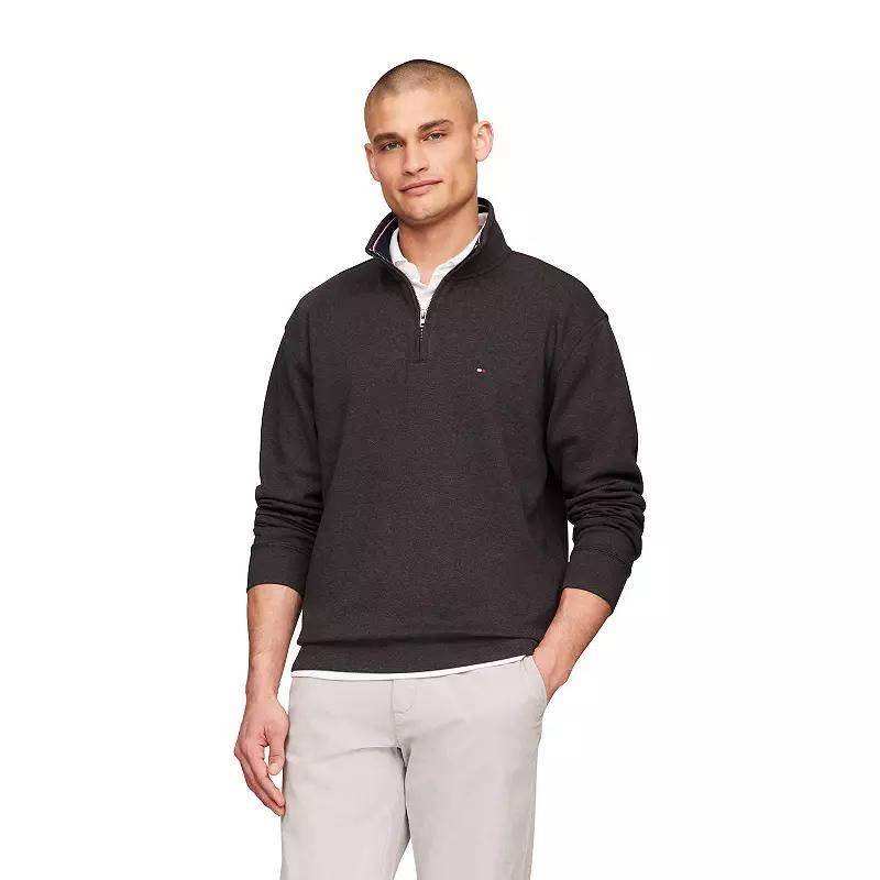 Men's Tommy Hilfiger Logo Quarter-Zip Top,  Product Image