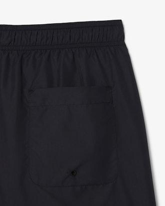 Mid Length Monochrome Swim Trunks Product Image
