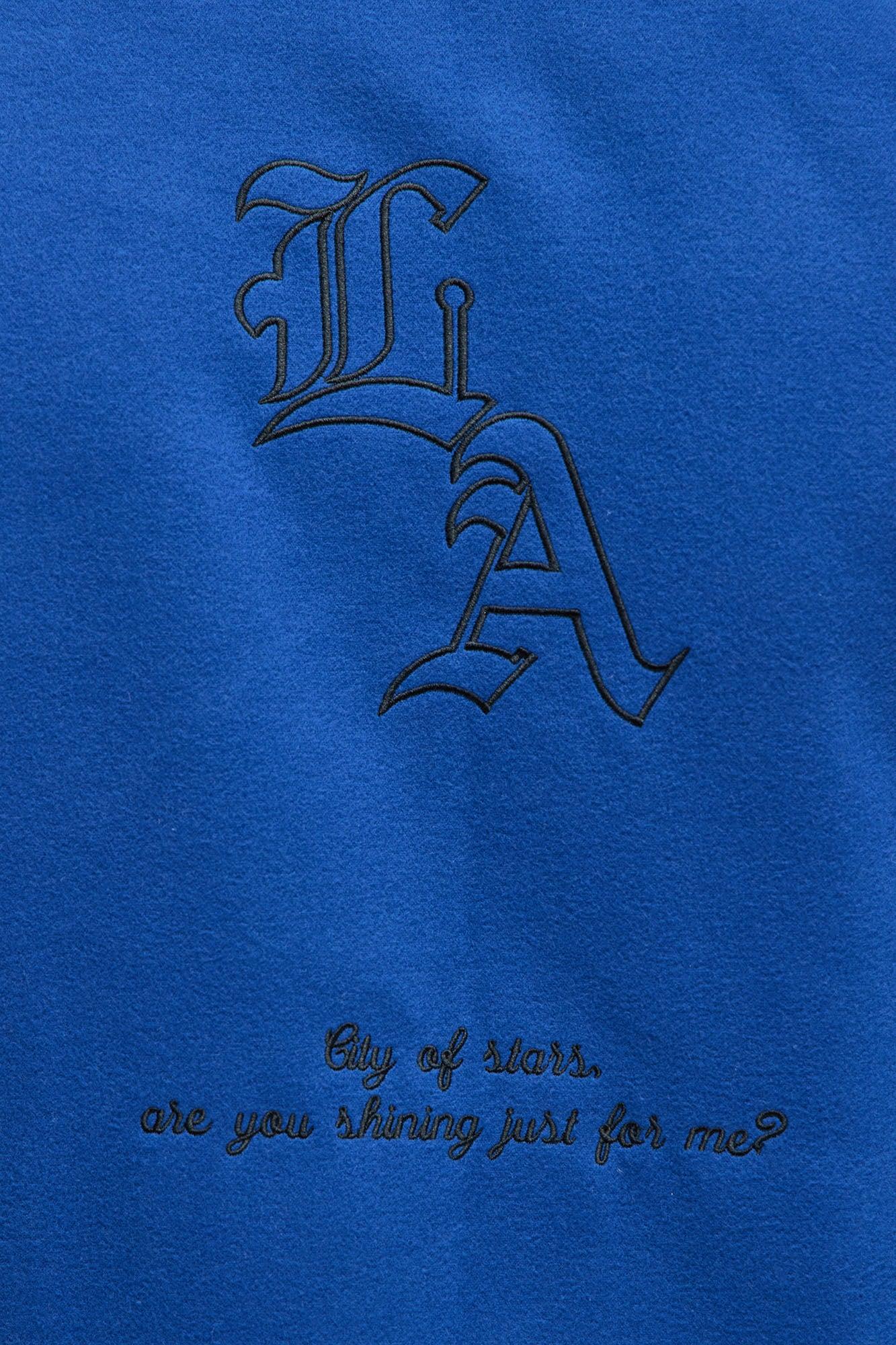 Angel Varsity Jacket - Blue Product Image