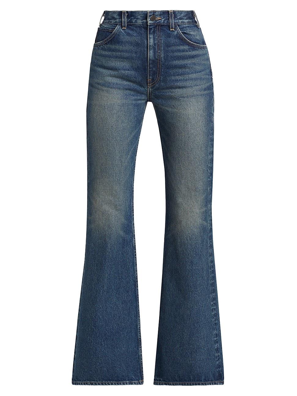 Womens Roe Flared Jeans Product Image