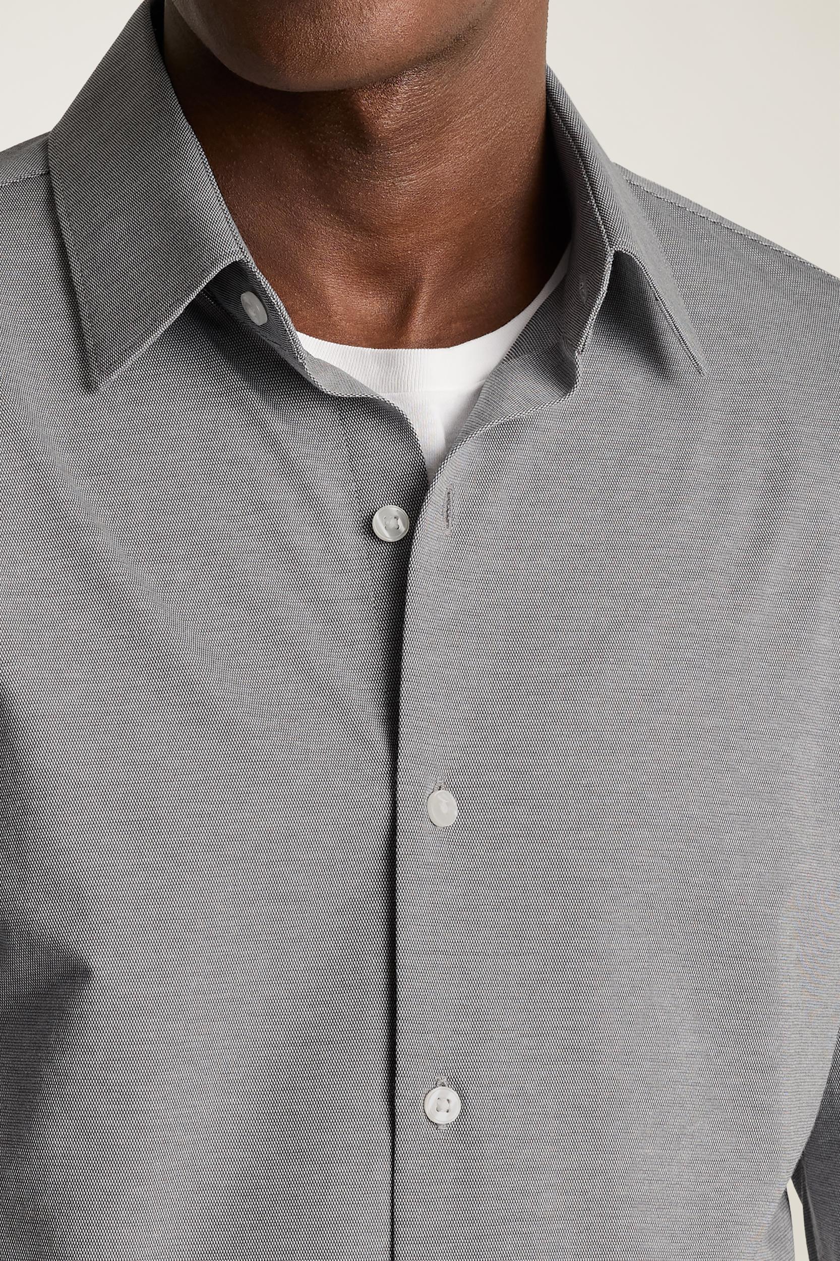 Tech Pique Button Down Shirt Product Image