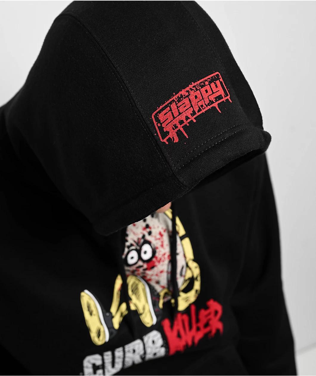 Slappy Curb Killer Black Hoodie Product Image