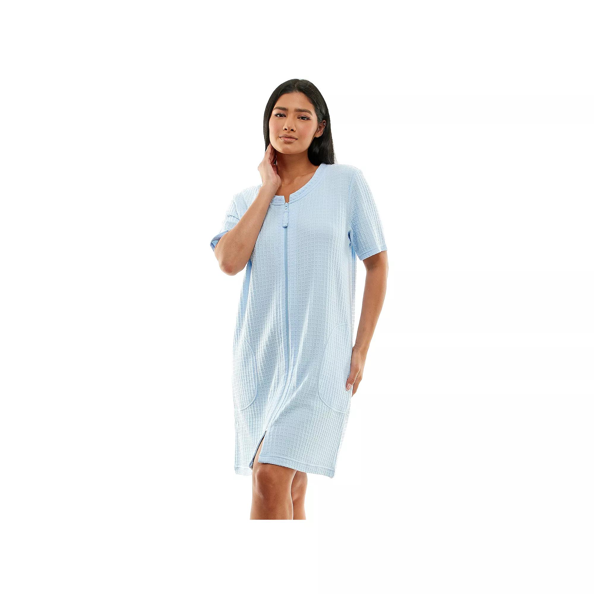 Women's Croft & Barrow® Zip Front Robe,  Product Image
