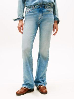 Faded Light Wash Mid-Rise Bootcut Jean Product Image