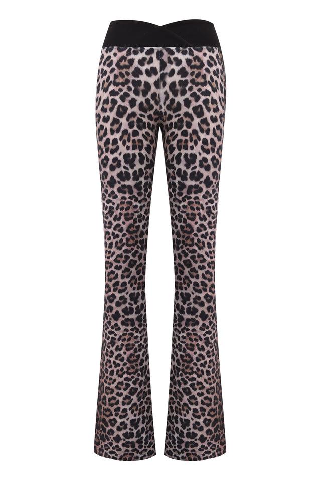 BLARE CROSSOVER PANT - LEOPARD Product Image