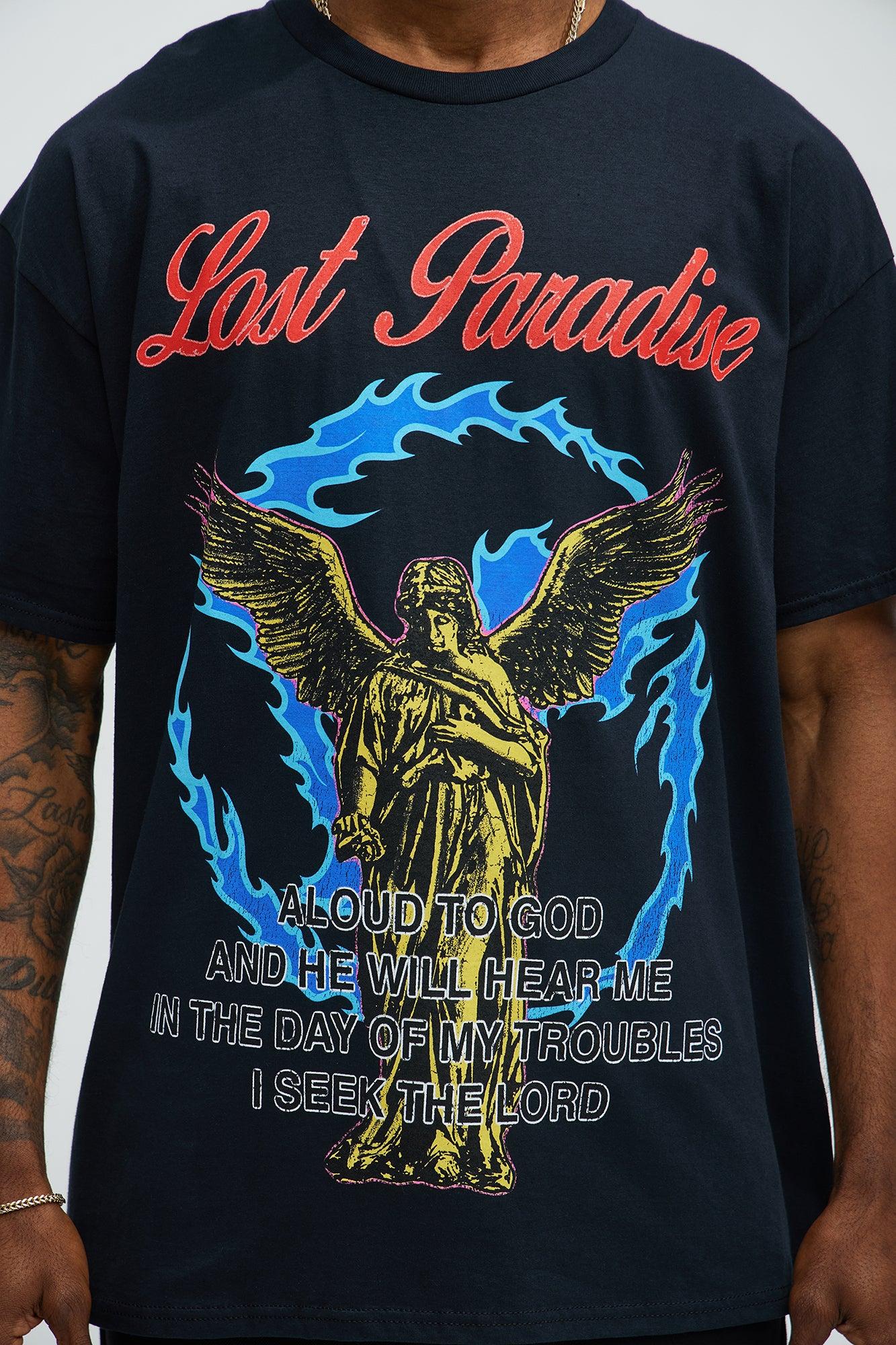 Seek The Lord Short Sleeve Tee - Black Product Image