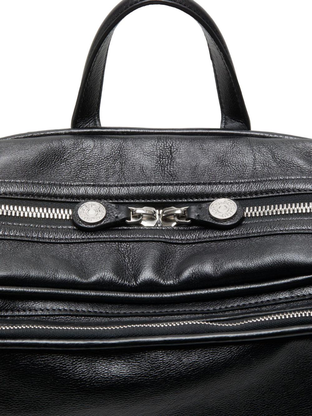 leather top-handle backpack Product Image