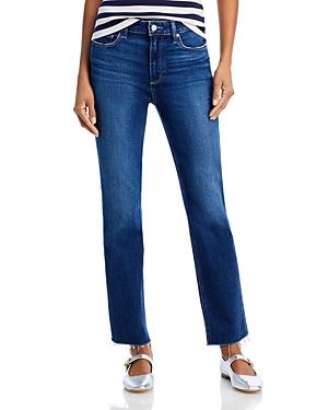 Paige Cindy High Rise Ankle Straight Jeans Product Image