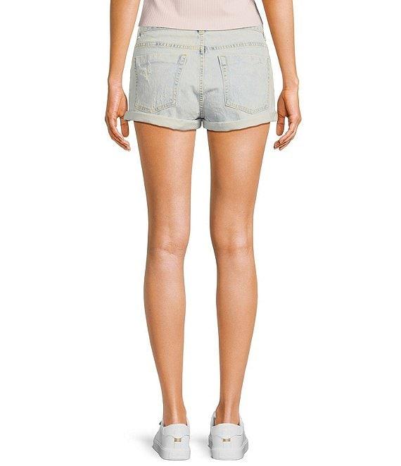 GB Roll Cuff Denim Shorts Product Image