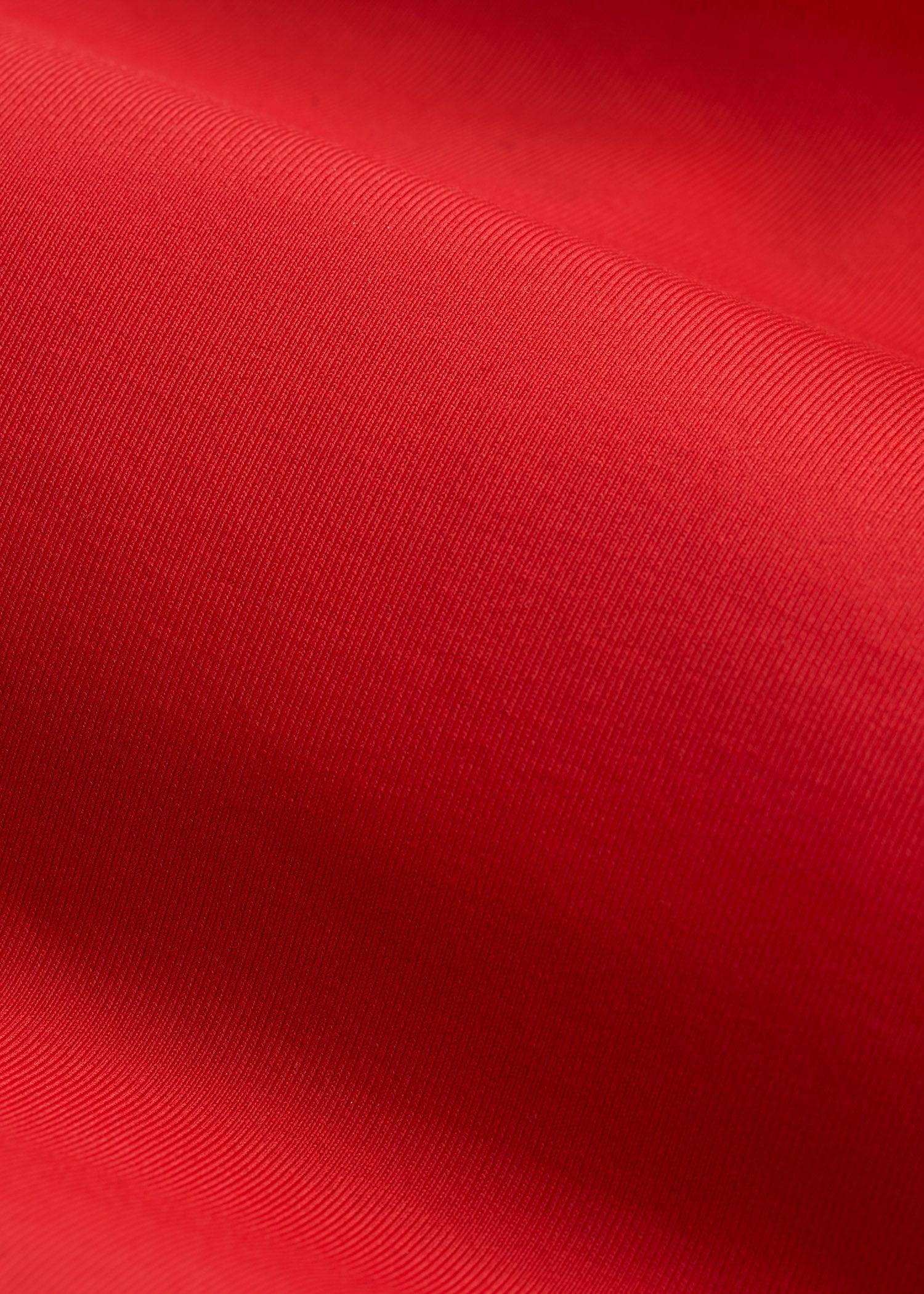 Low Cut One-Piece Swimsuit for Tall Women in Radiant Red Female Product Image