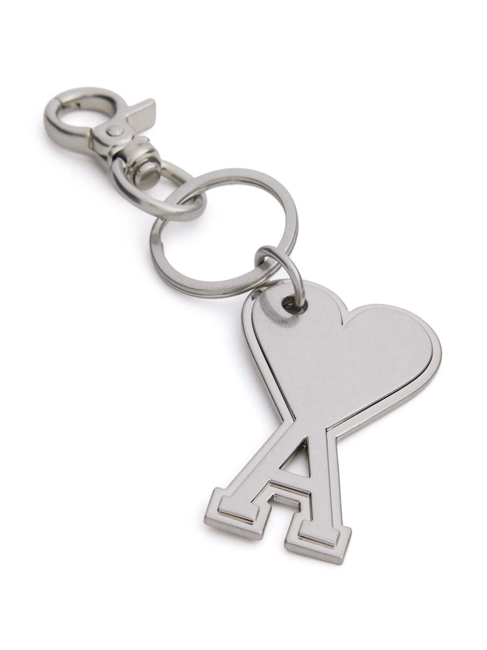 metallic logo charm keyring Product Image