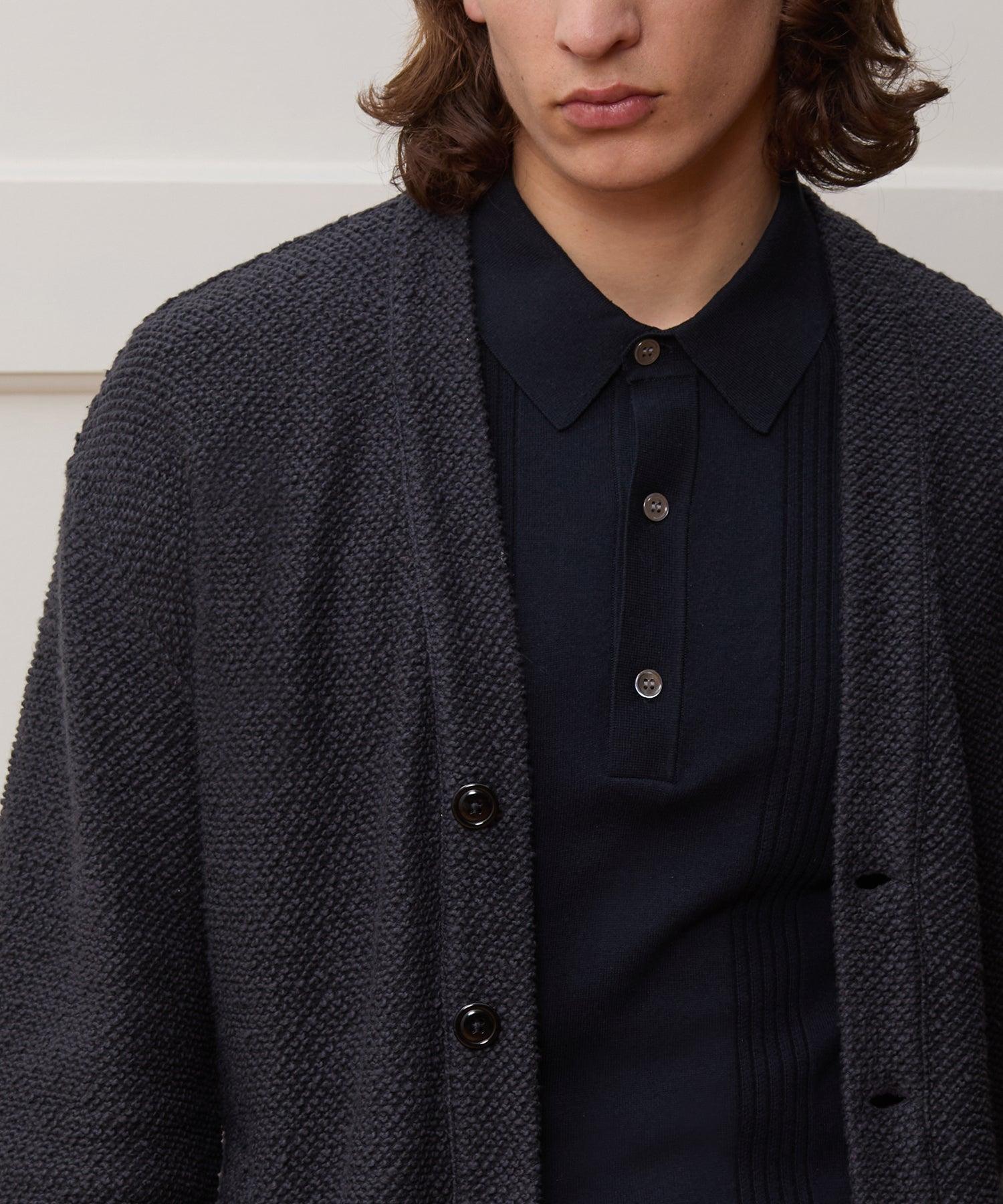 Cotton Boucle Cardigan Product Image