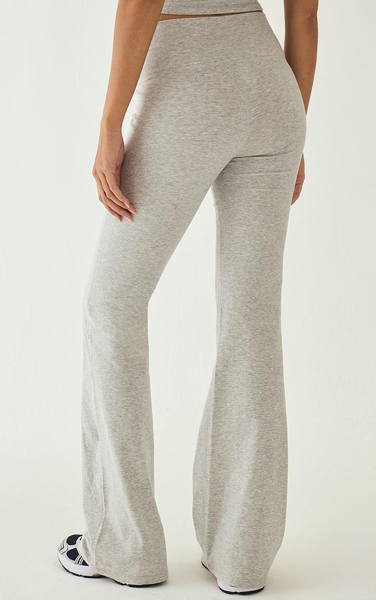 Ash Grey Sculpt Wrap Waist Yoga Pants Product Image