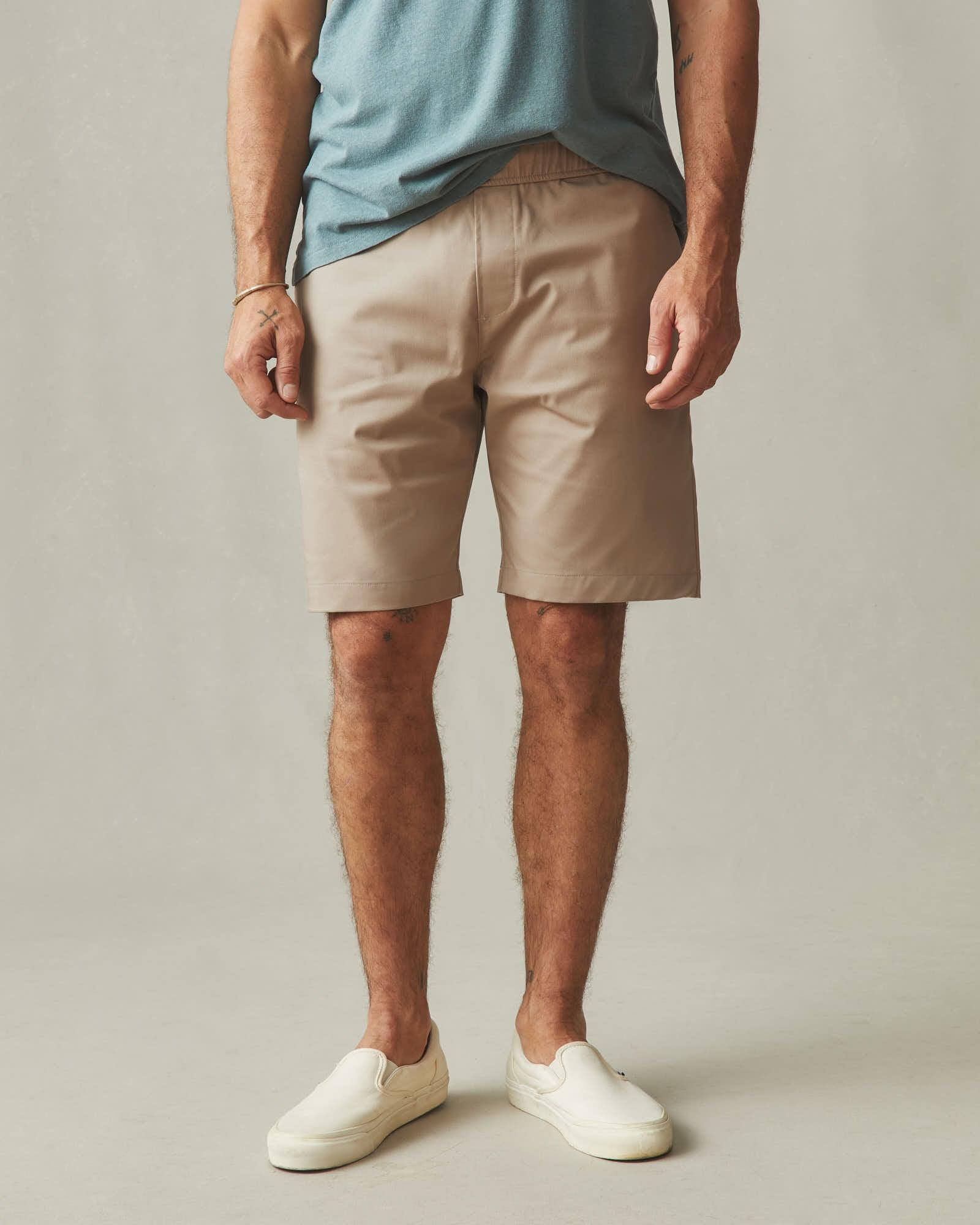 Men's Lightweight Beach Short - Khaki Product Image