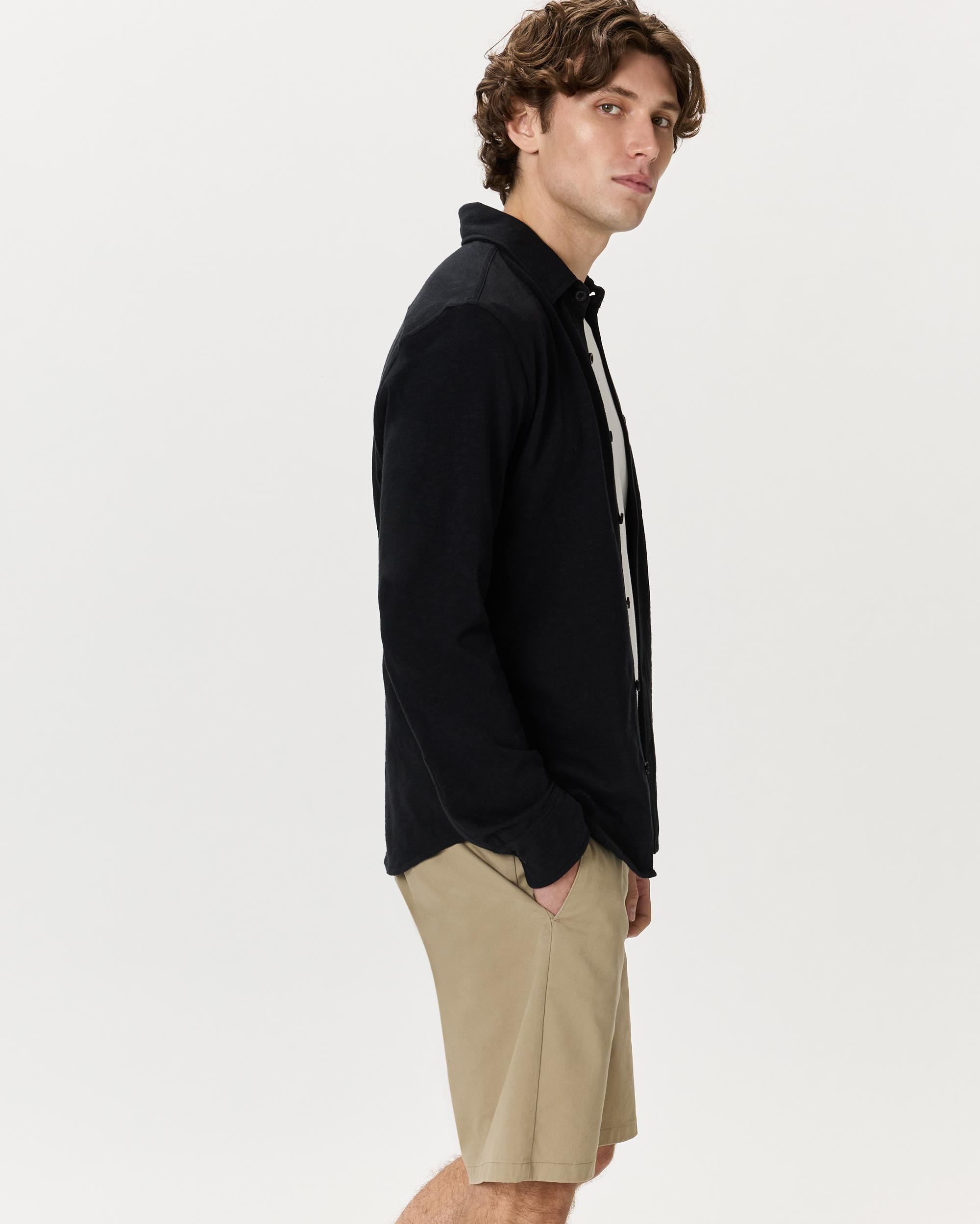 Quince | Men's Slub Long Sleeve Button Up Shirt Organic Cotton Product Image