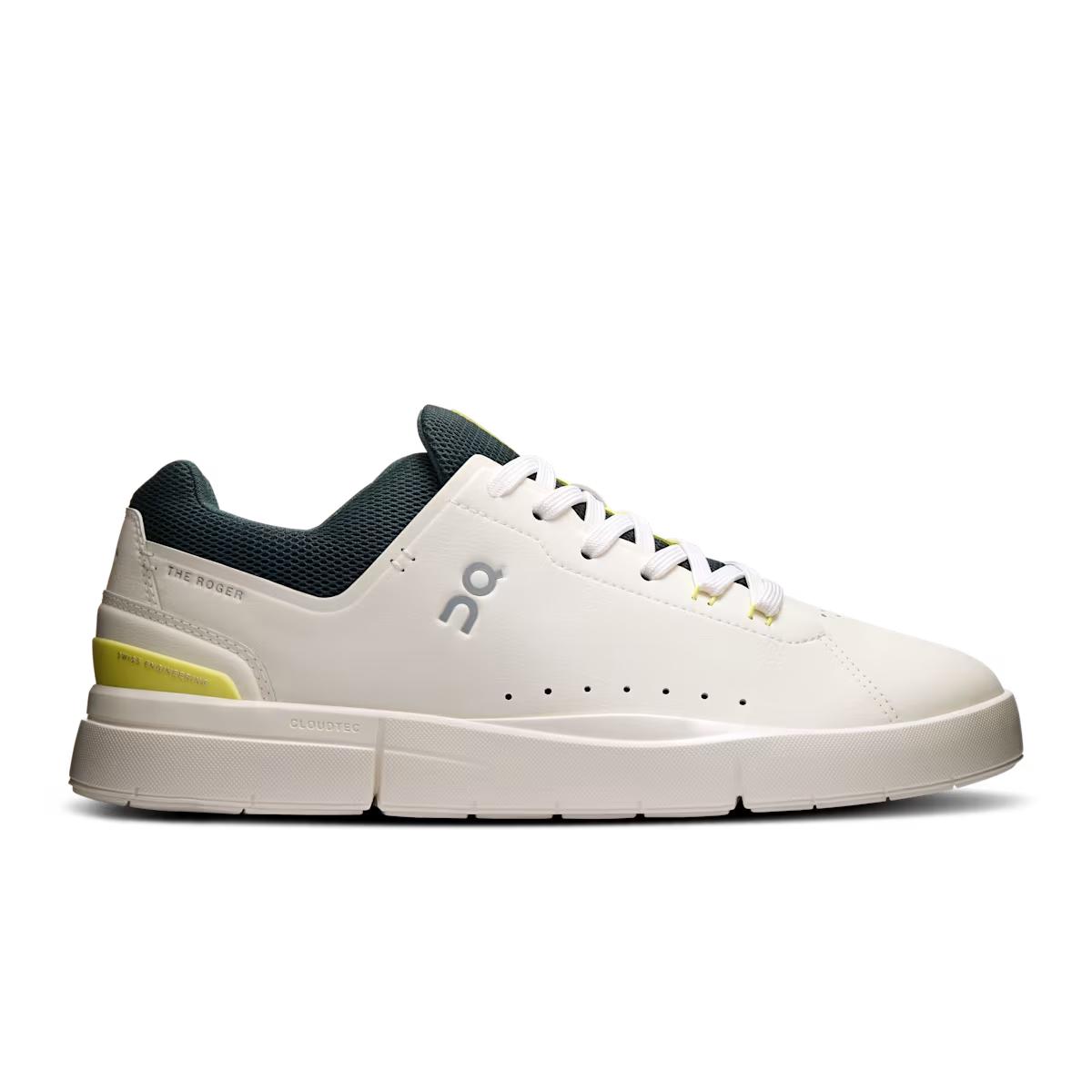 On Running Mens The Roger Advantage - Ivory Evergreen Product Image