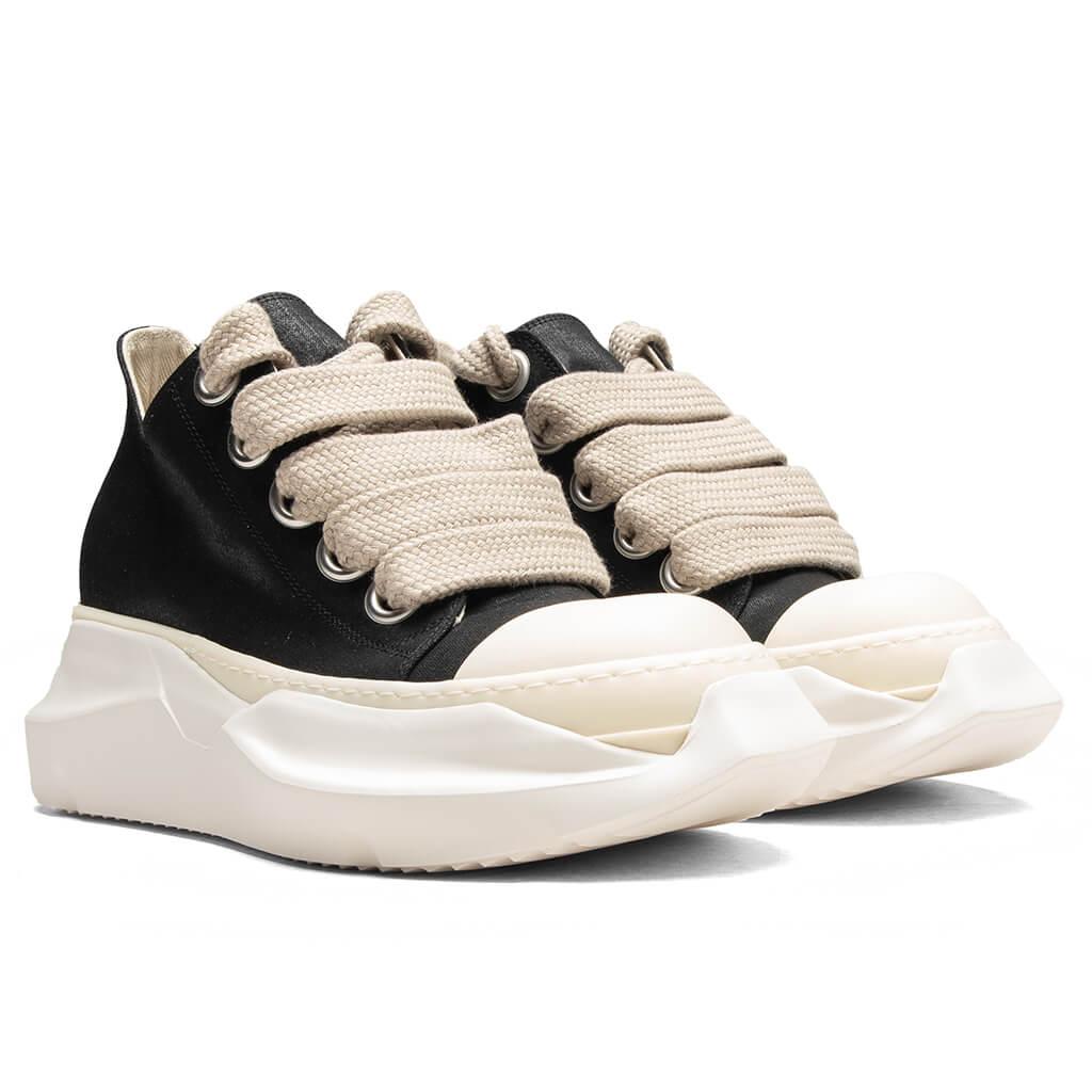 Denim Jumbo Laces Abstract Low Sneaks - Black/Milk Male Product Image