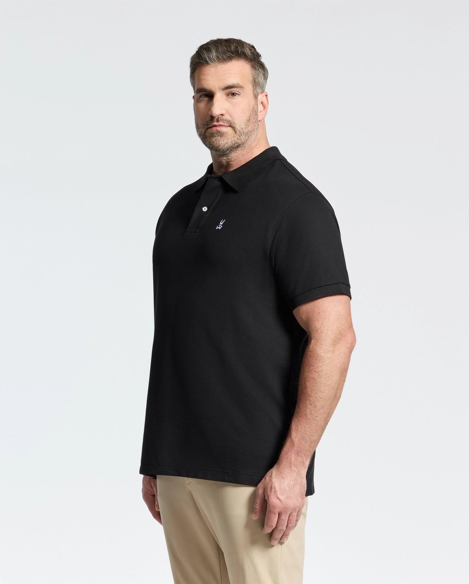 MENS BIG AND TALL CLASSIC PIQUE POLO SHIRT - B9K001ARPC Male Product Image