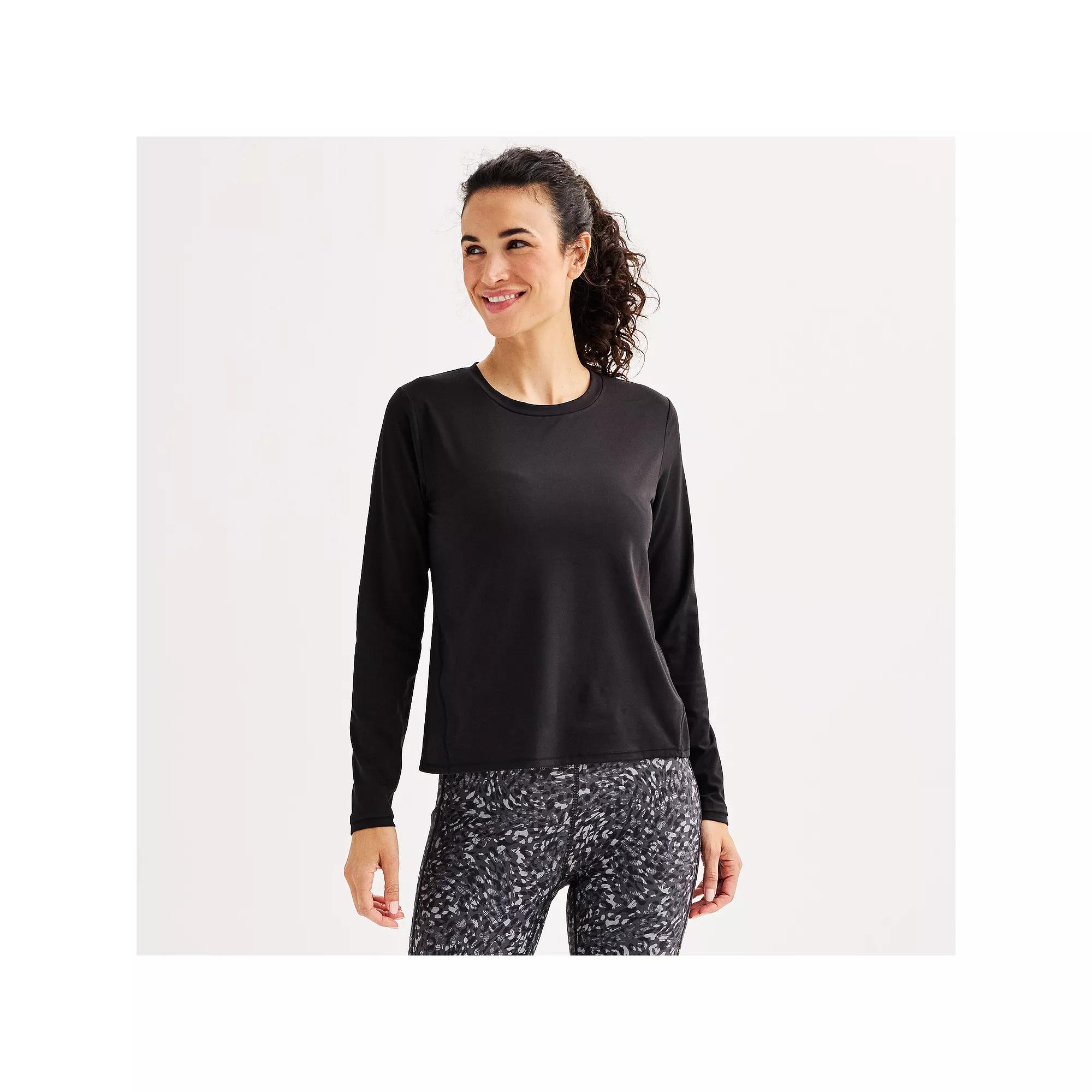 Women's Tek Gear® Essential Soft Long Sleeve Top,  Product Image