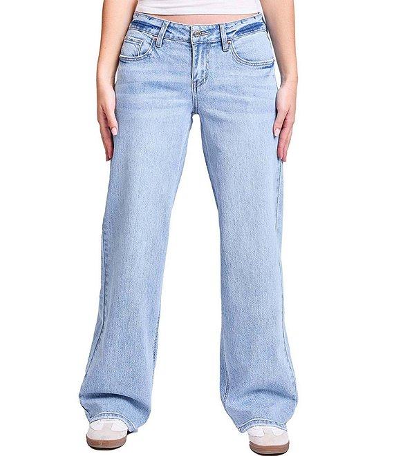 YMI Jeanswear Luxe Brittany Wide Leg Jeans Product Image
