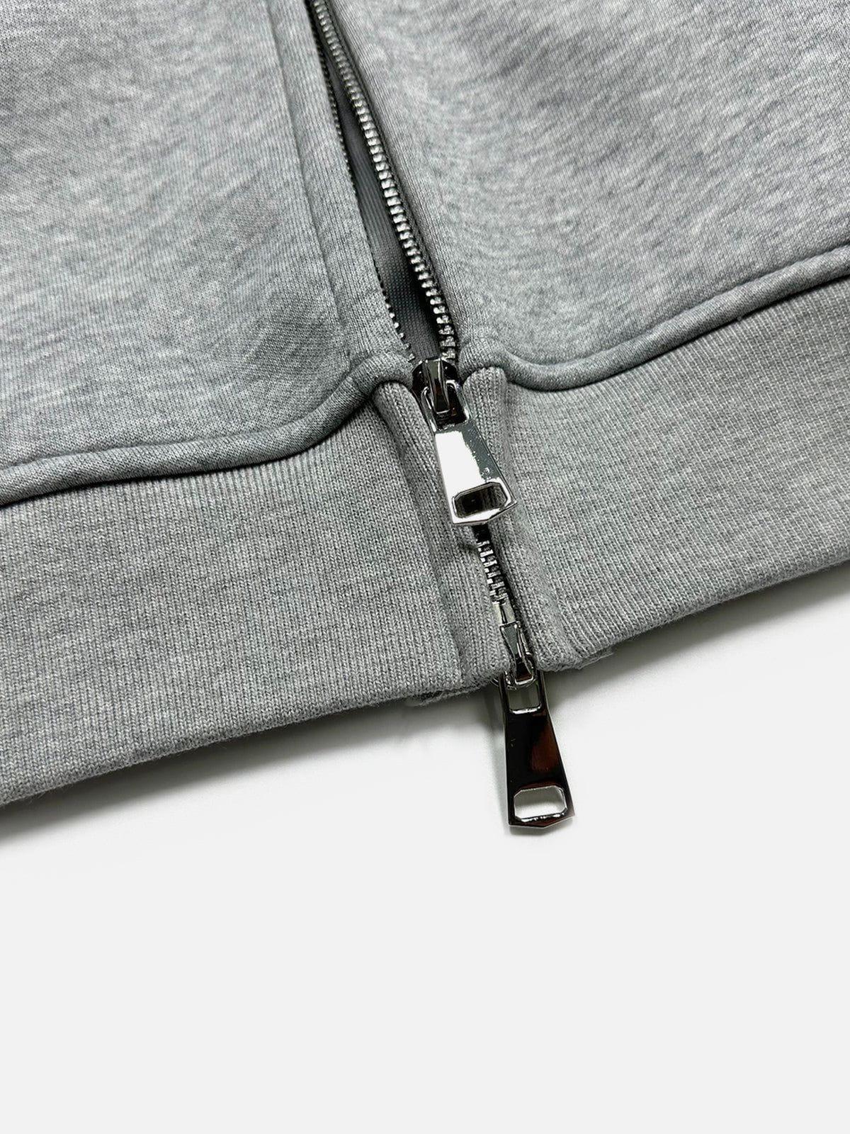 Aelfric Eden Oversized Plaid Hoodie Product Image