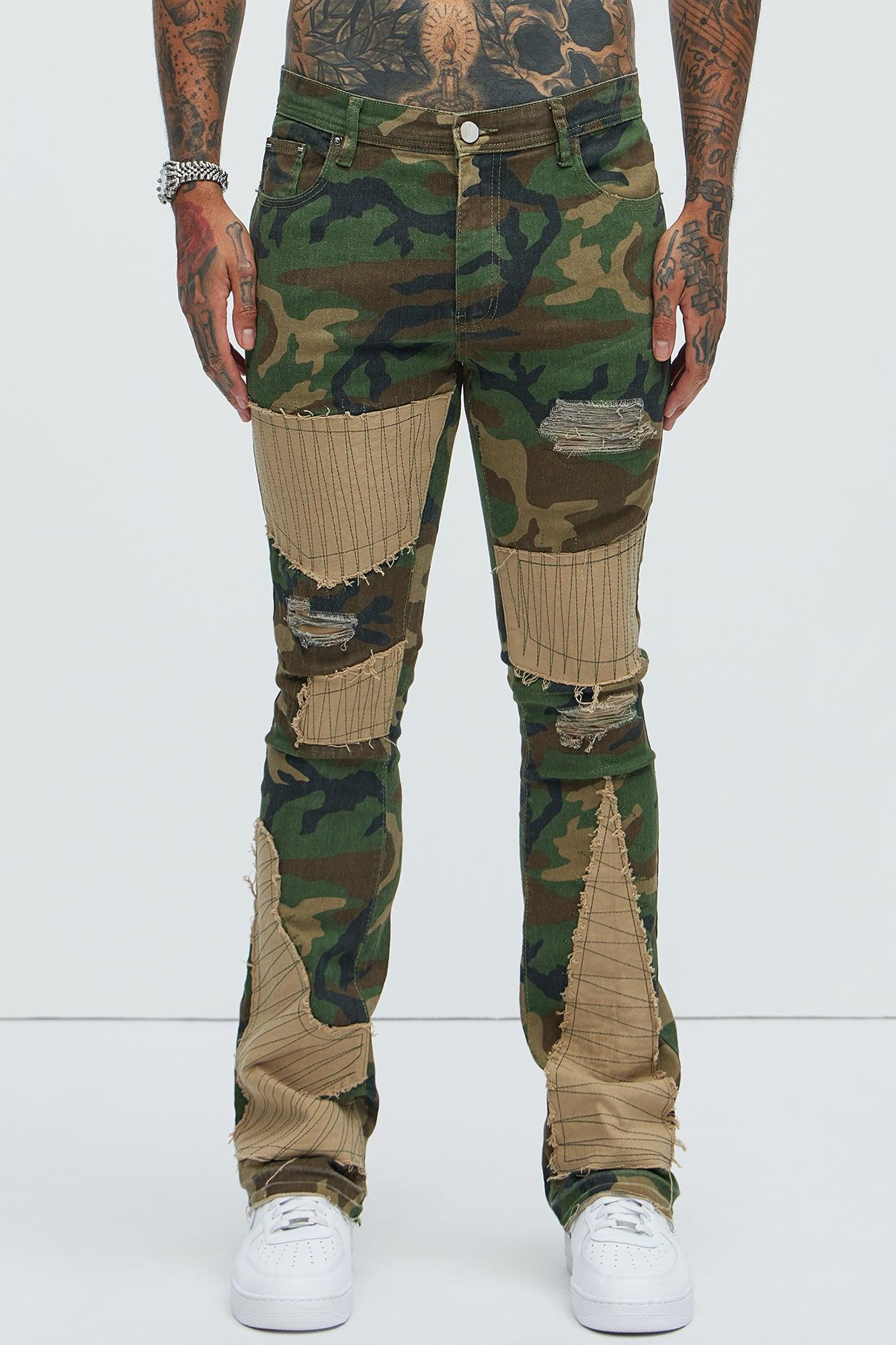 Got Something For You Skinny Flare Pants - Camouflage Product Image