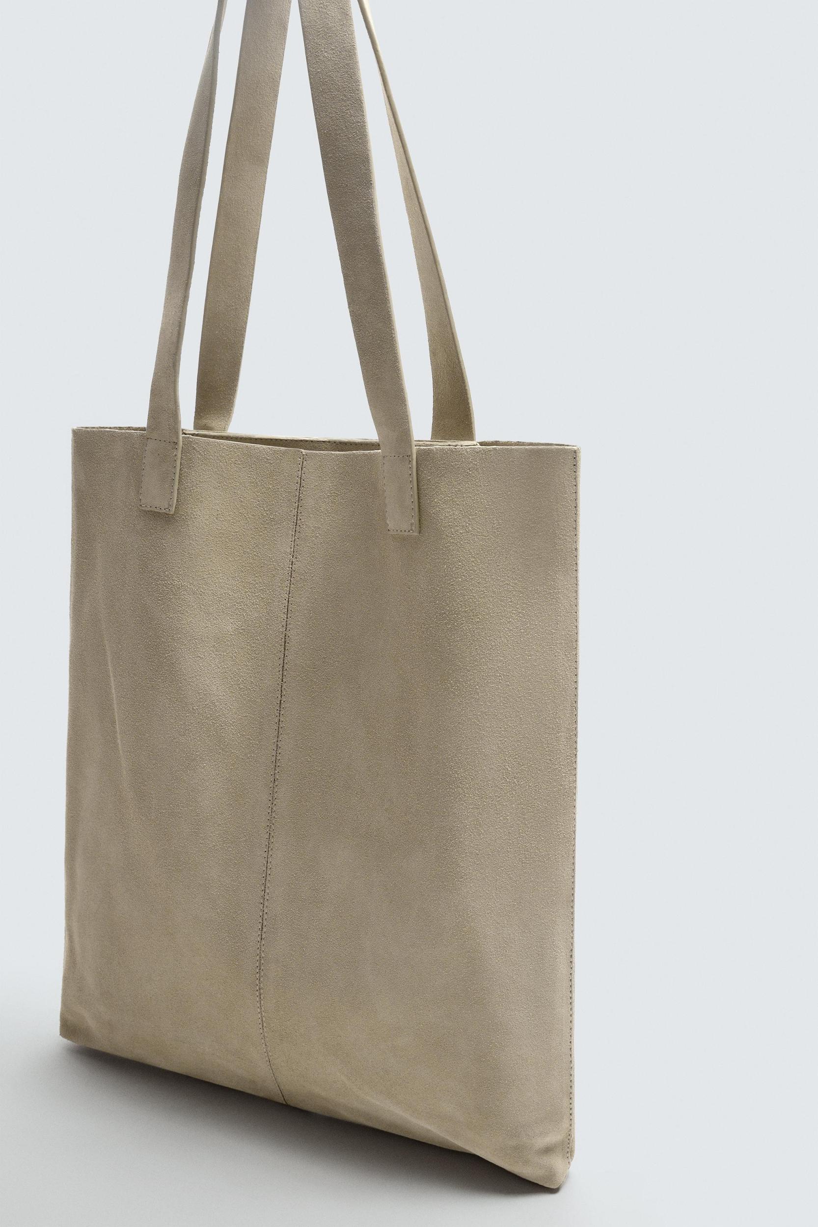 LEATHER SHOPPER BAG Product Image
