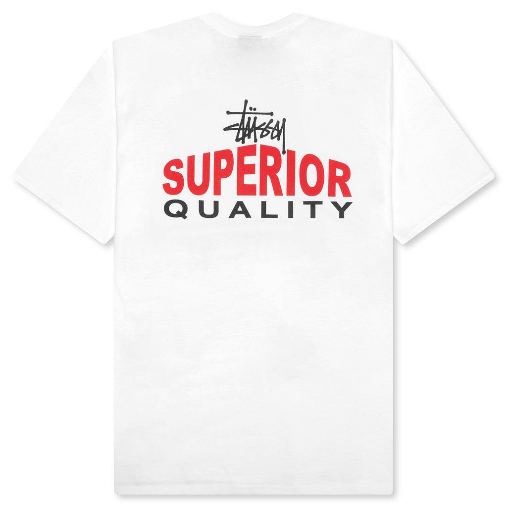 Superior Quality Tee - White Male Product Image