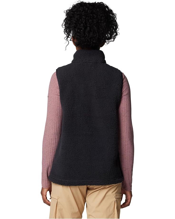 OV277 Sherpa Lined Mock Neck Vest Product Image