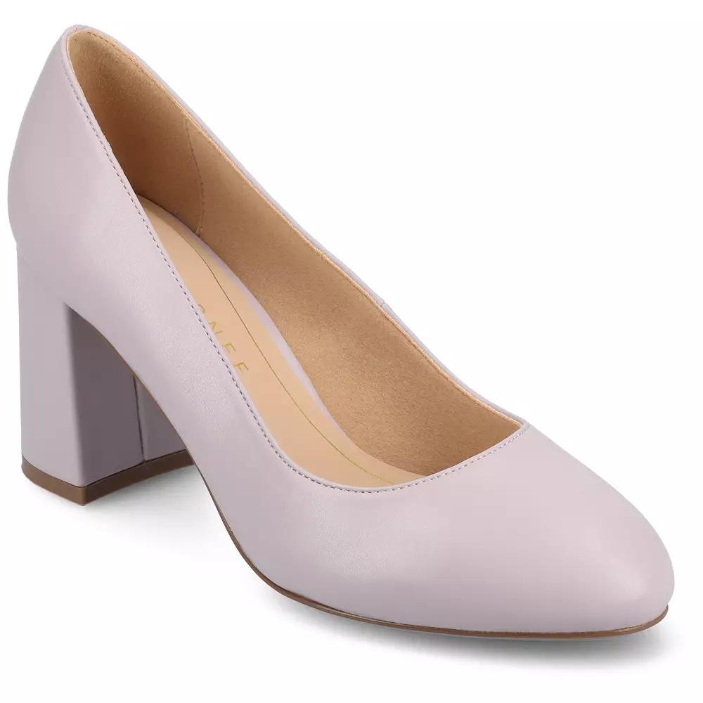 Journee Seraphina Covered Block Heel Women's Shoes,  Product Image