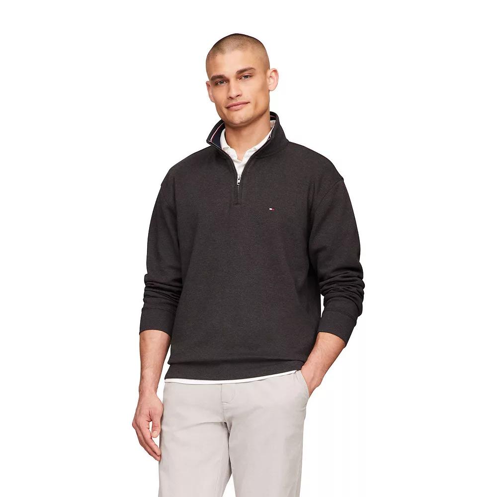 Men's Tommy Hilfiger Logo Quarter-Zip Top,  Product Image