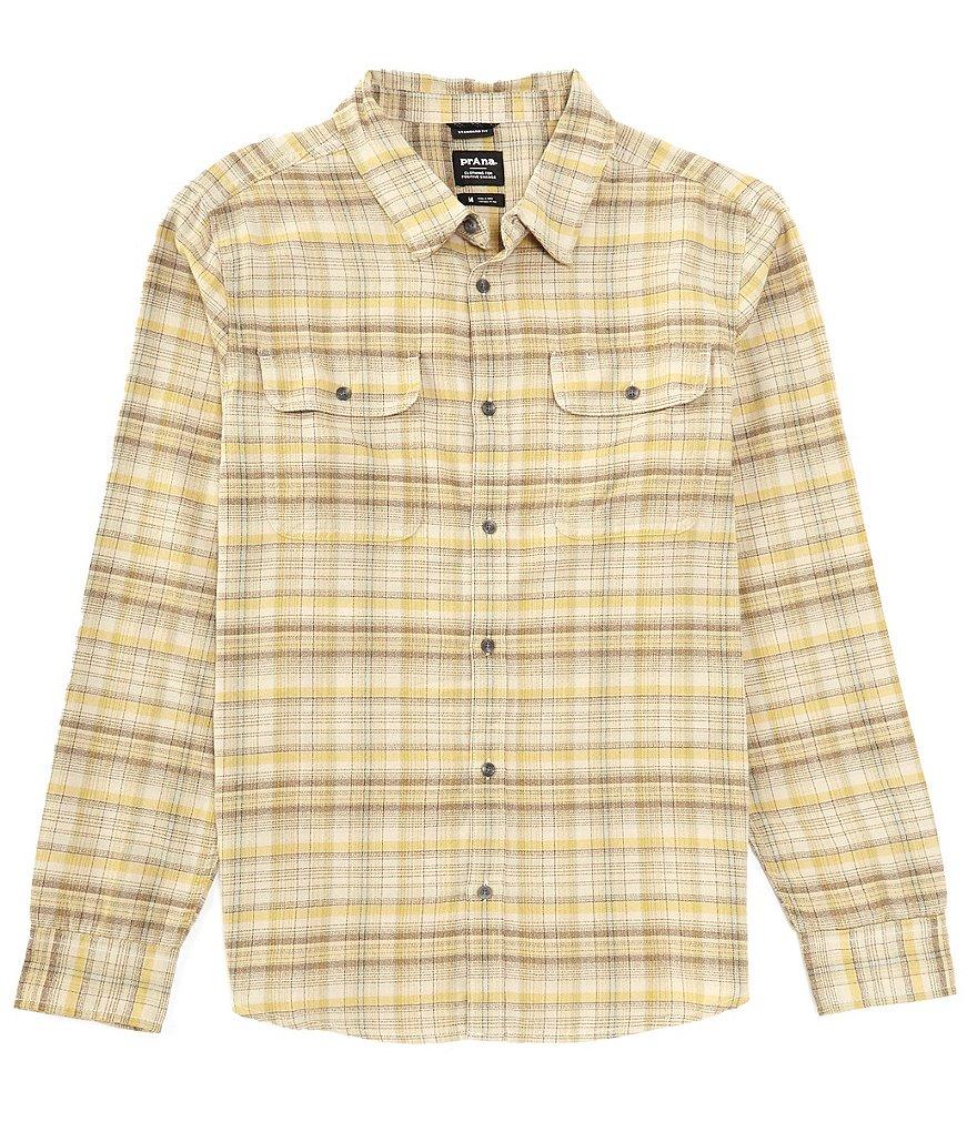 prAna Edgewater Long-Sleeve Organic Materials Woven Shirt Product Image