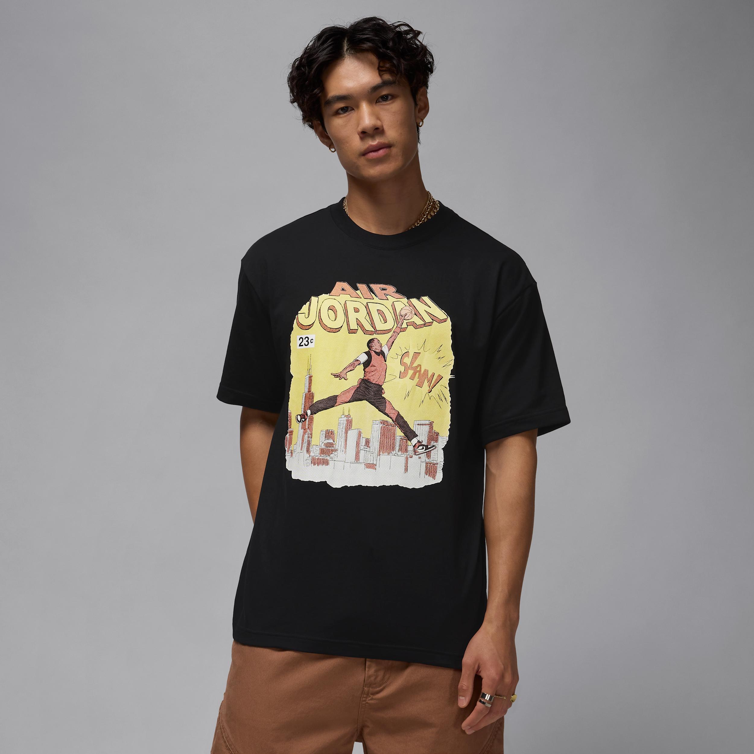Mens Jordan Comic T-Shirt | IF0784-010 Product Image