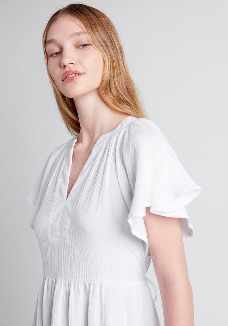 Sun-Soaked Cotton Dress Product Image