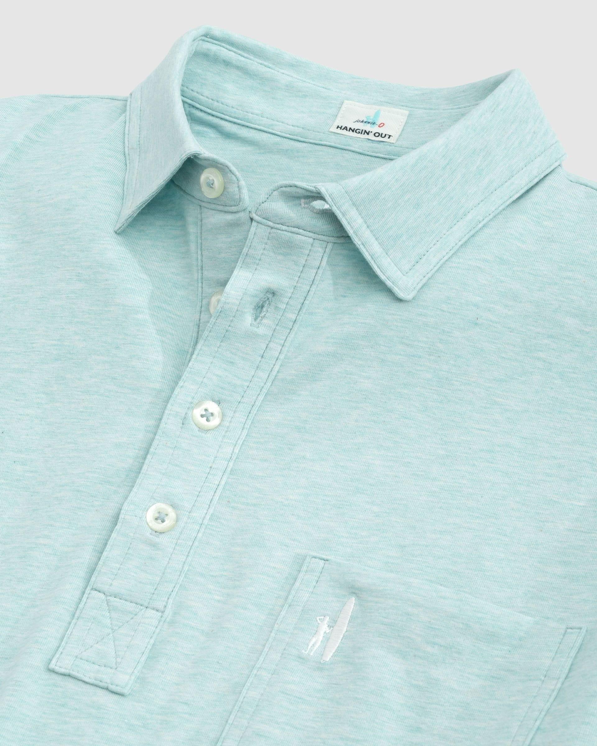 GS- TEST -  Heathered Original Polo Product Image