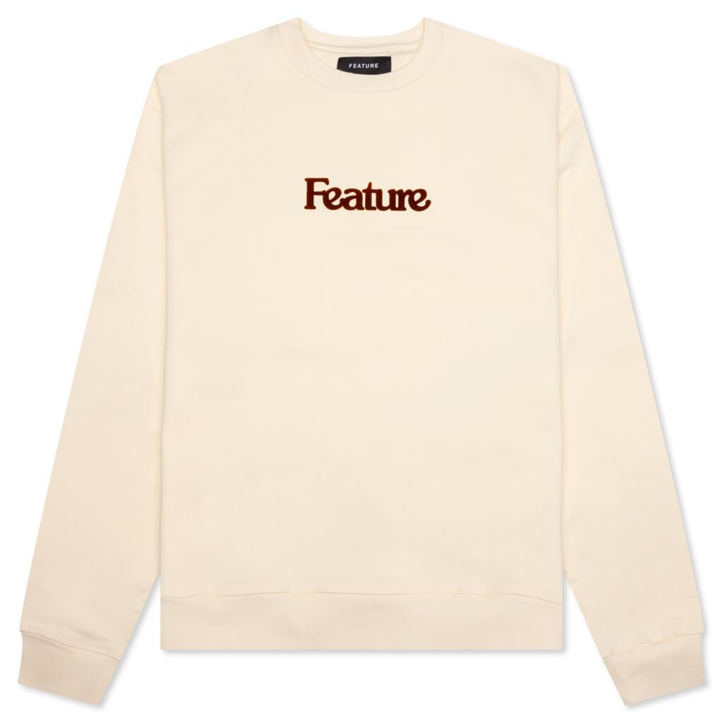Academy Crewneck - Cannoli Cream/Gold Flame Male Product Image