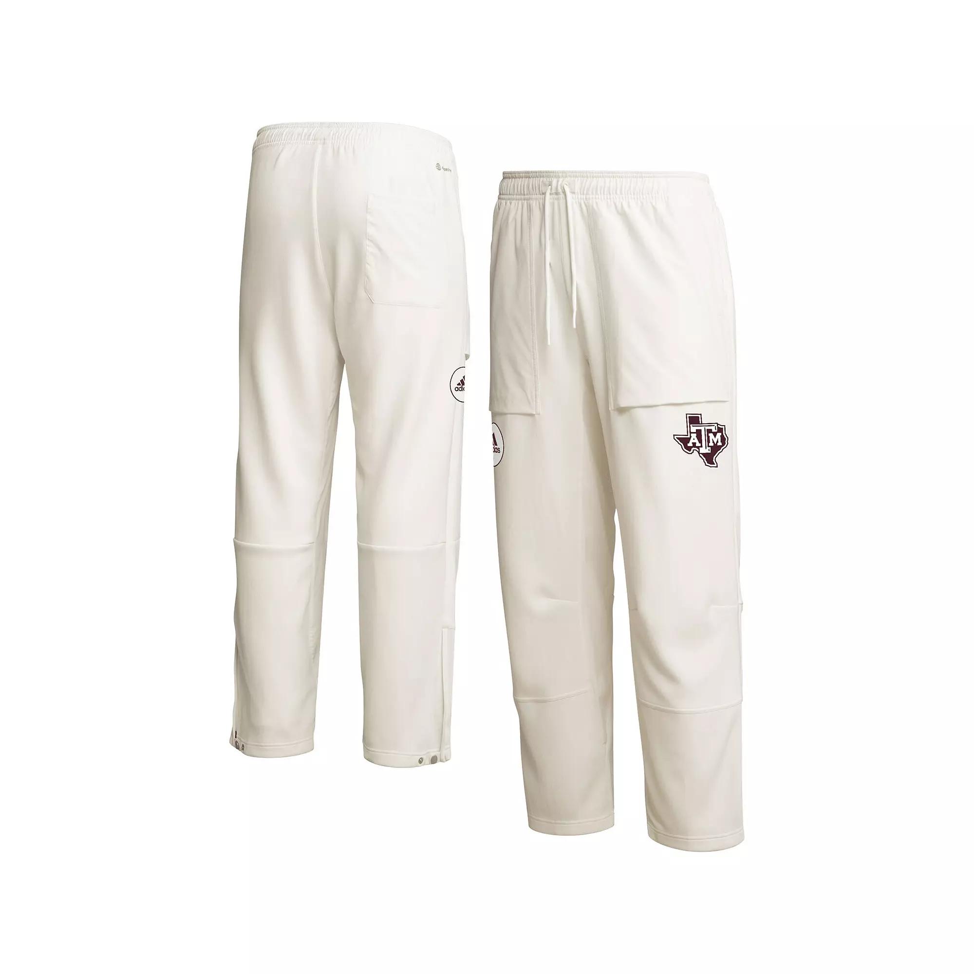 Men's adidas Cream Texas A&M Aggies Zero Dye AEROREADY Pants,  Product Image