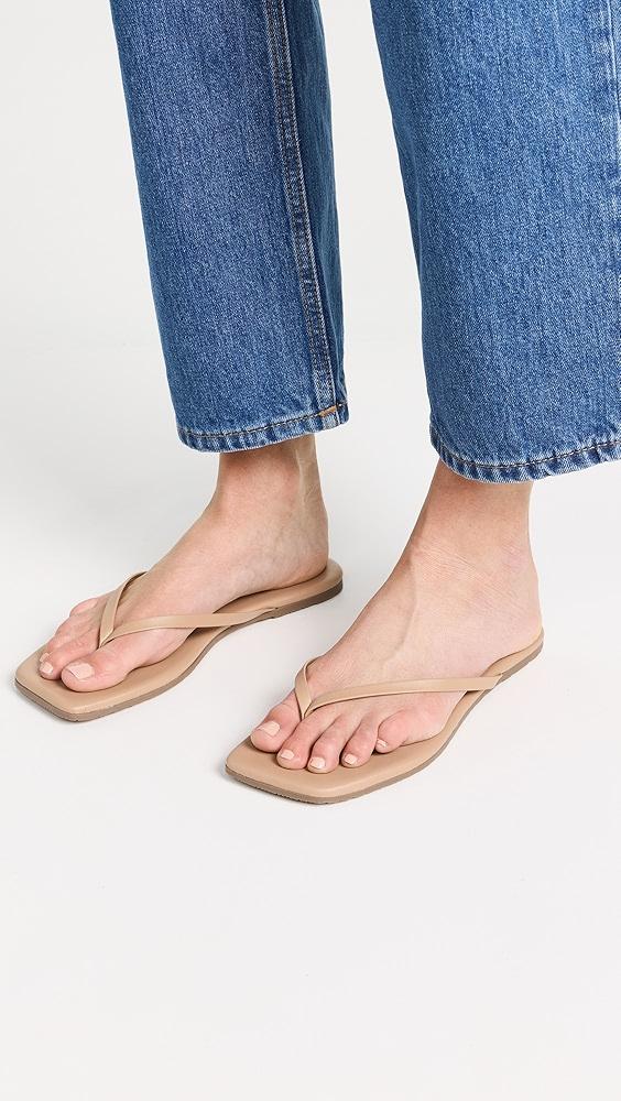 TKEES Square Toe Lily Flip Flops | Shopbop Product Image
