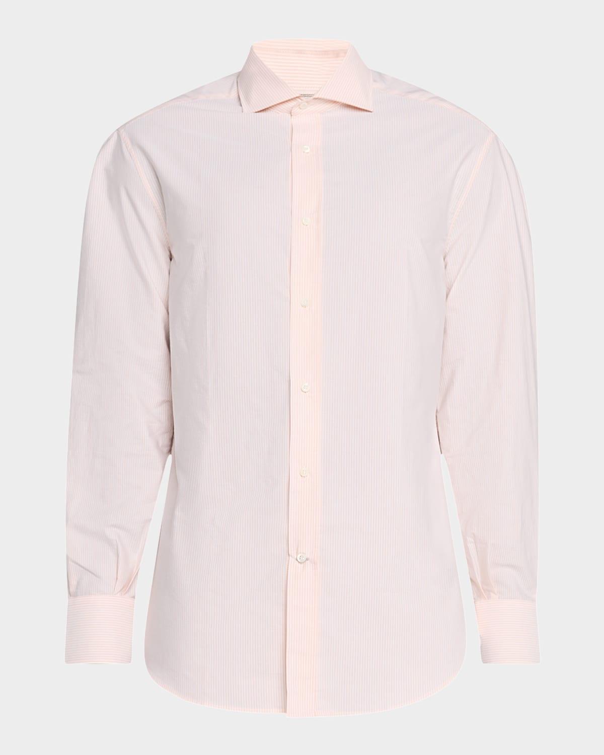 Men's Cotton Bacchetta Stripe Sport Shirt Product Image