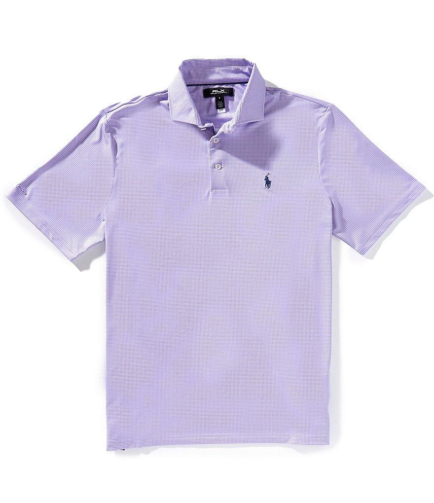 Polo Ralph Lauren RLX Golf Classic Fit Geo Print Performance Stretch Short Sleeve Polo Shirt Product Image
