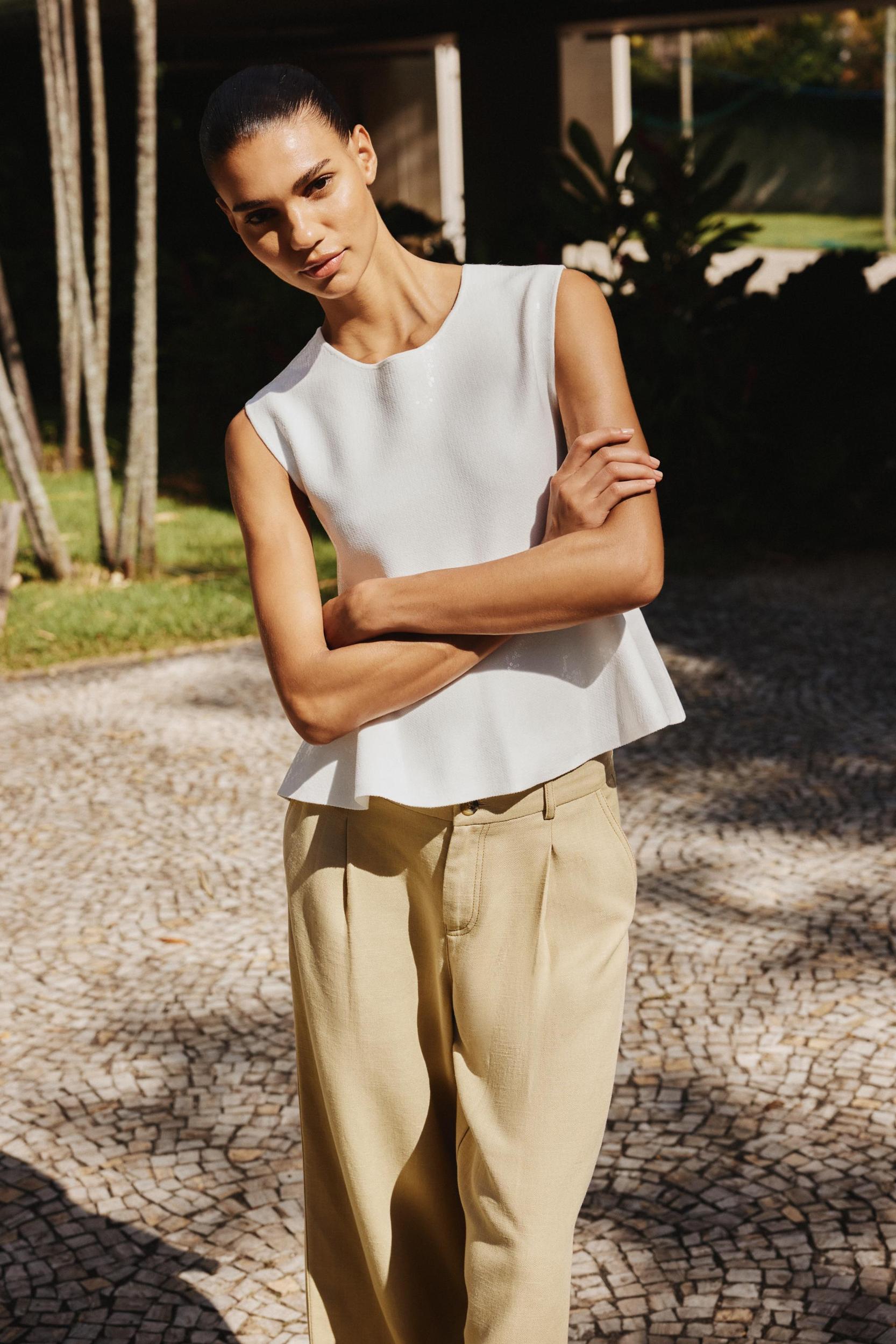 RUSTIC WIDE LEG PANTS Product Image