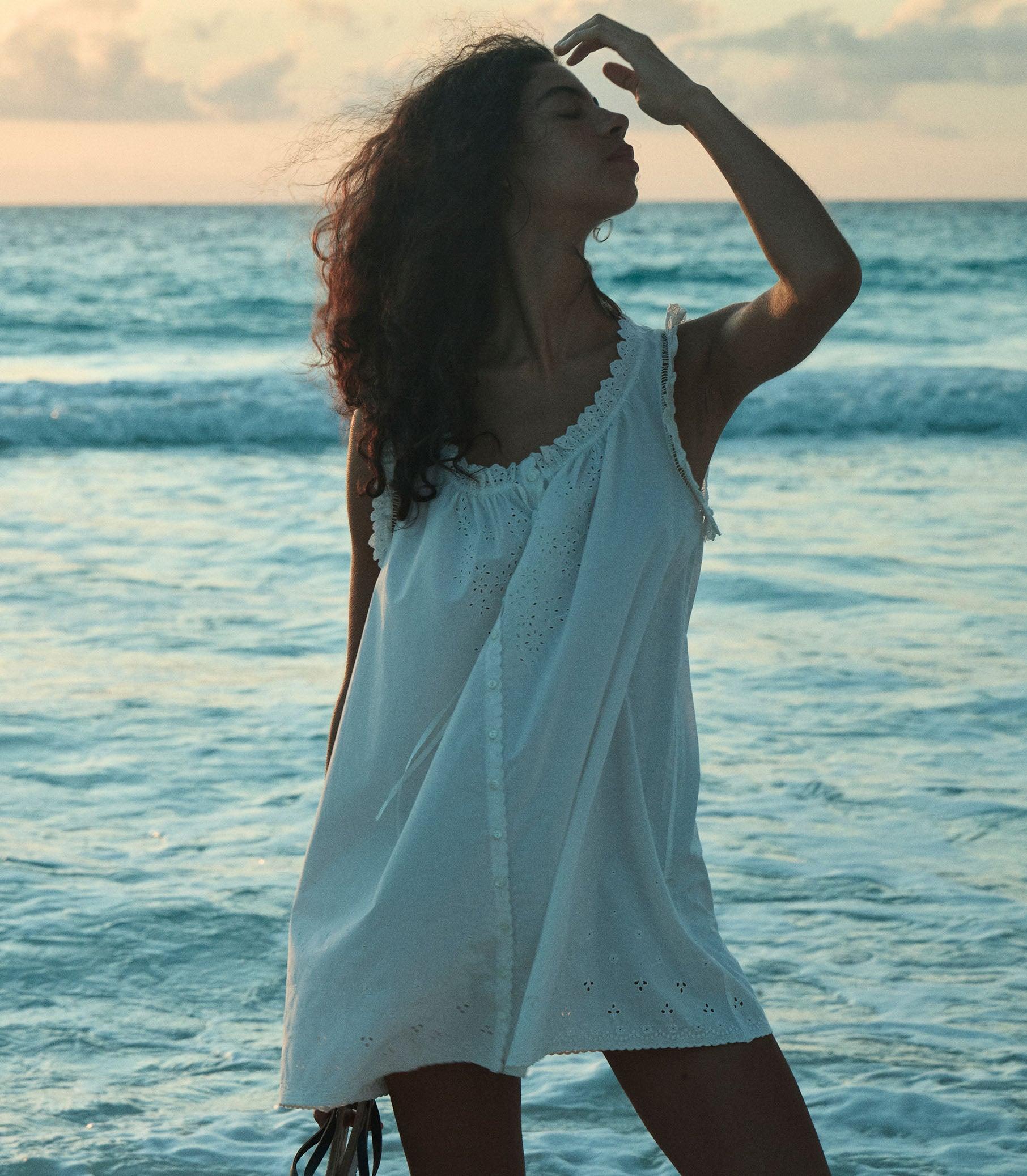 NESSIE DRESS -- SALT Product Image