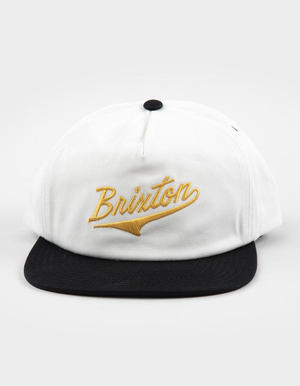 BRIXTON The League Snapback Hat - Cream Combo Product Image